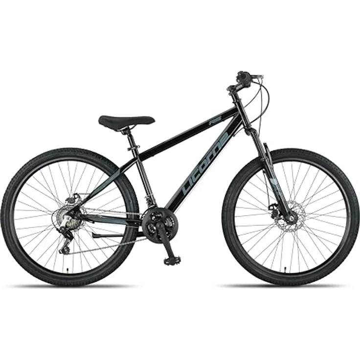 Licorne Bike Thunder Premium Mountainbike, Discbremse, 29 Zoll, Schwarz, für Damen, Herren, Mädchen und Jungen, robuster Stahlrahmen, hochwertige Kettenschaltung – Bild 2