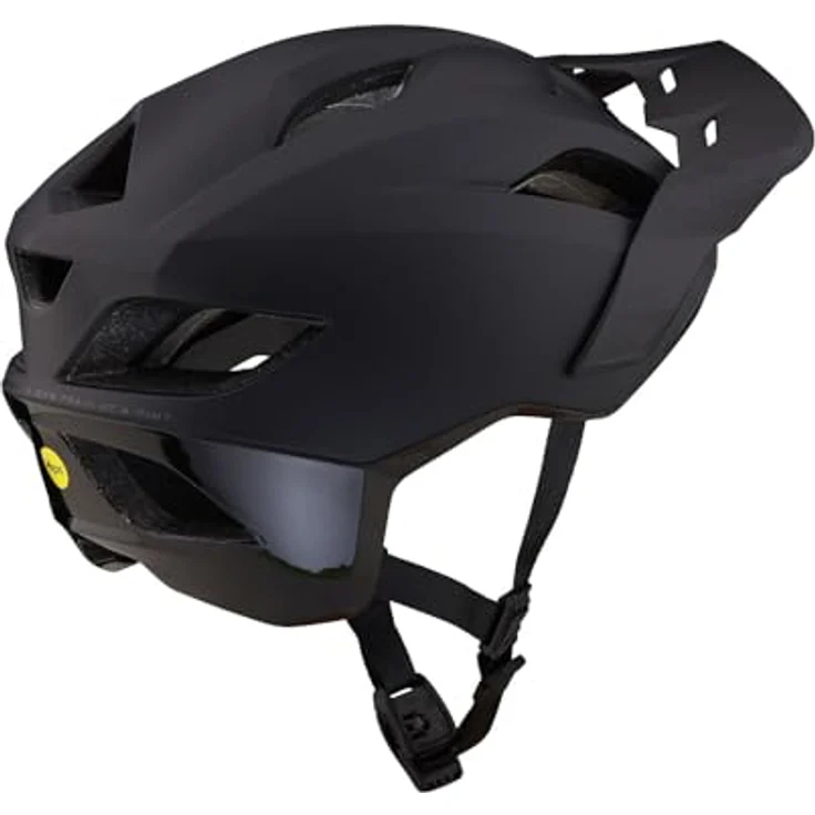 Troy Lee Designs Flowline SE MIPS Helm, Stealth, black, Halbschalen-MTB-Helm für Größe M/L (57-59 cm) – Bild 2