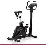 HAMMER Ergometer Varon XTR II, Fitnessbike, Heimtrainer für Zuhause mit tiefem Einstieg, XL-Display, 16 Trainingsprogramme, Bluetooth Anbindung, kompatibel mit Kinomap & Zwift
