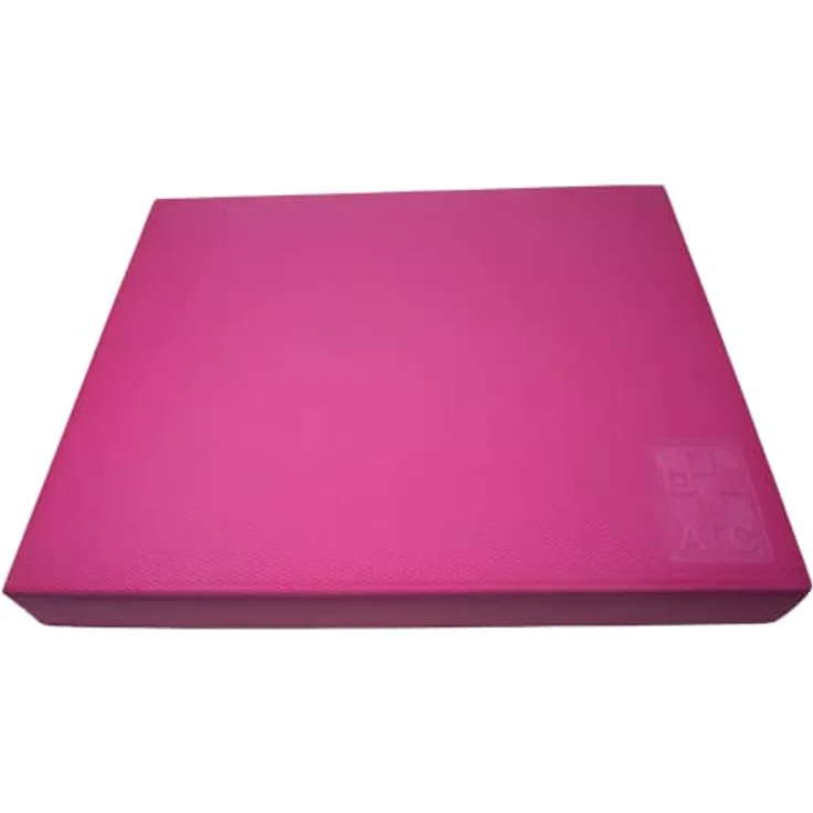 ATC Handels GmbH Balance Pad Balancekissen, Gleichgewichtskissen, Stabilitätspad, Koordinationsmatte (pink)