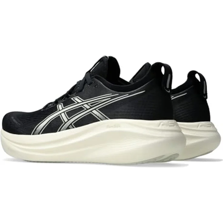 ASICS Performance Gel-Nimbus 27, Herren Laufschuhe mit FlyteFoam-Technologie und Gel-Dämpfung, Schwarz, Größe 46 – Bild 5