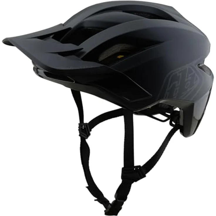 Troy Lee Designs Flowline MIPS Helm, Fahrradhelm mit optimalem Schutz, black/charcoal, M/L | 57-59cm – Bild 4