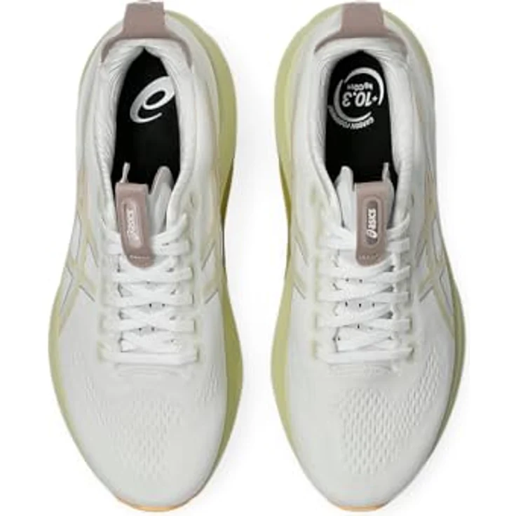 ASICS Performance GEL-KAYANO™ 32, Herren Laufschuhe mit FF BLAST™ PLUS Foam und 4D GUIDANCE SYSTEM™, 41.5, Weiss – Bild 7