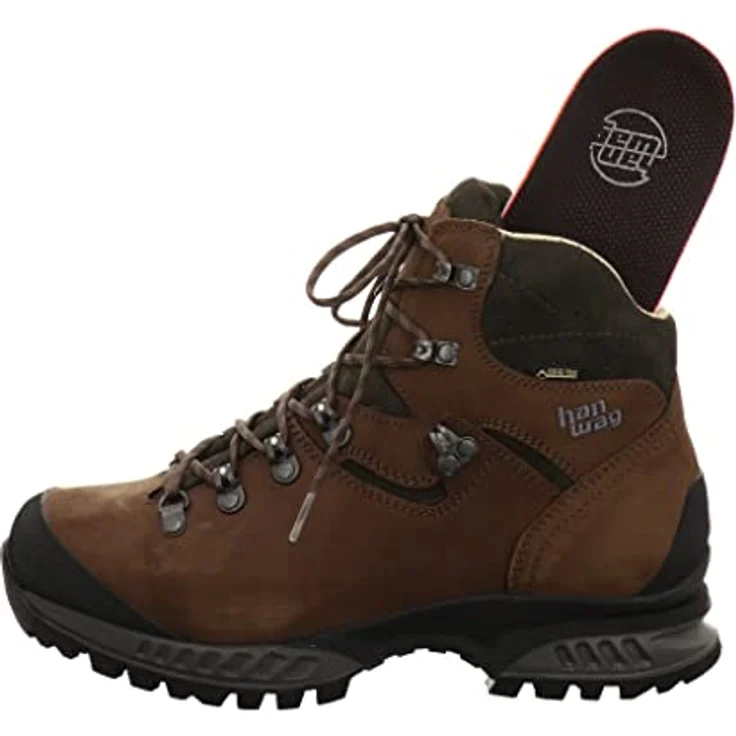 HANWAG Tatra II GTX Damen Wanderschuhe, braun, GORE-TEX, Vibram Sohle, komfortable Einlegesohle, Größe 39.5 – Bild 6
