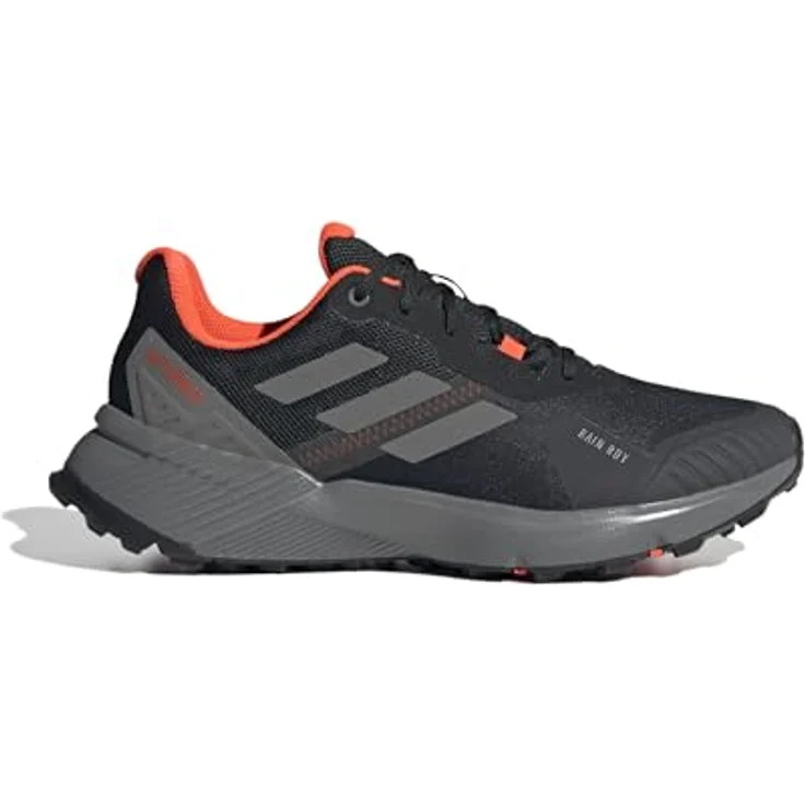 Adidas Terrex Soulstride Rain, Trailrunning-Schuh mit RAIN.RDY Technologie, Schwarz – Bild 2