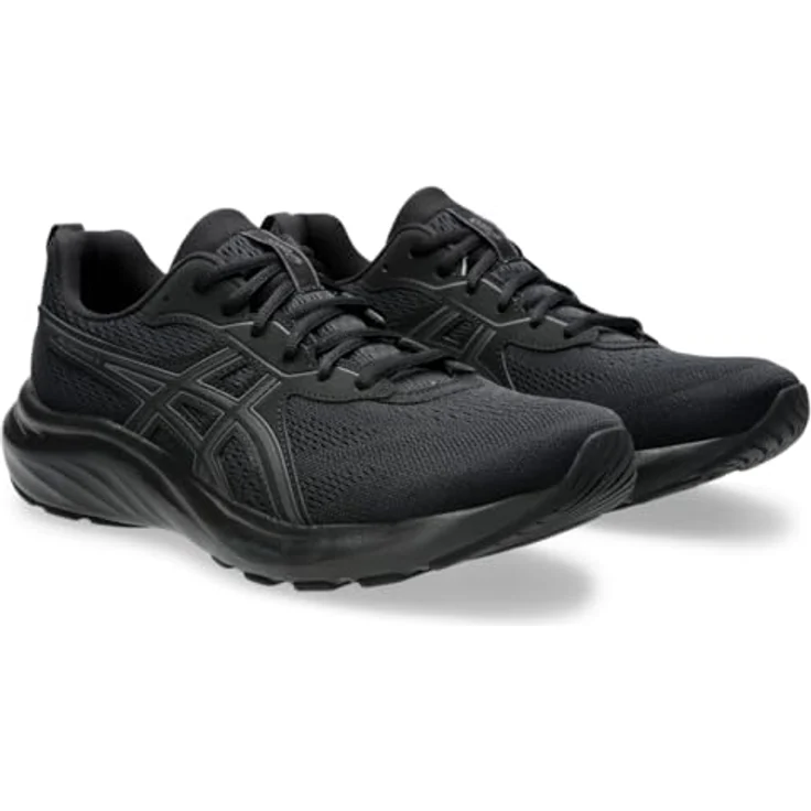Asics Gel Contend 1011B881-003, Laufschuhe für Herren mit Gel™-Technologie und AmpliFoam™-Zwischensohle, schwarz, Größe 44.5 – Bild 2