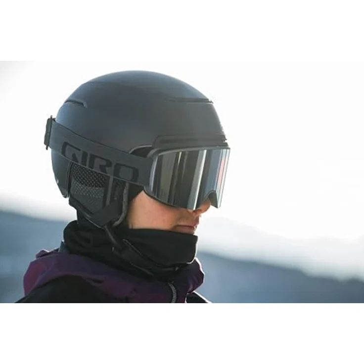 Giro S Jackson MIPS, Skihelm mit Polartec Power Grid Padding, mattschwarz, Größe S (52-55.5 cm) – Bild 4