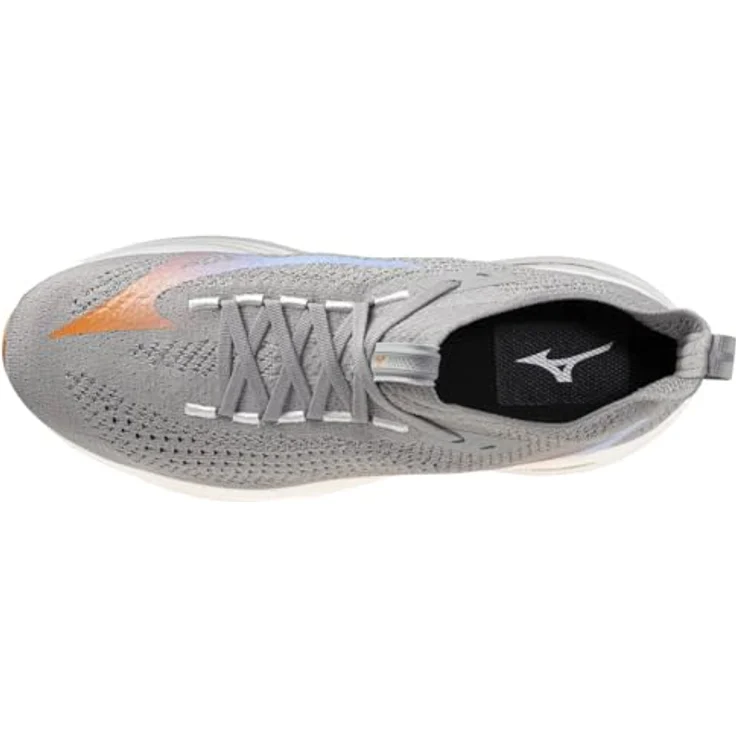Mizuno NEO VISTA 2 J1GC2534, Herren Laufschuhe in Grau mit fortschrittlichem Dämpfungssystem und atmungsaktiven Materialien, Größe 47 – Bild 3