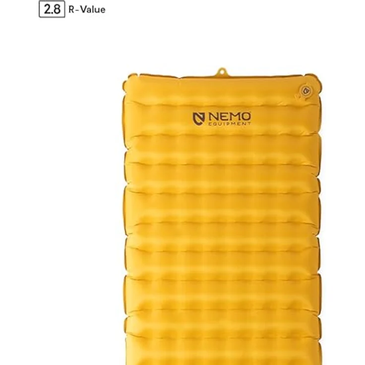 Nemo Equipment Tensor Trail Isomatte, leichte 3-Season Matte mit R-Wert 2,8, Mumienform, verschiedene Längen und Breiten, inkl. Vortex Pumpsack – Bild 5