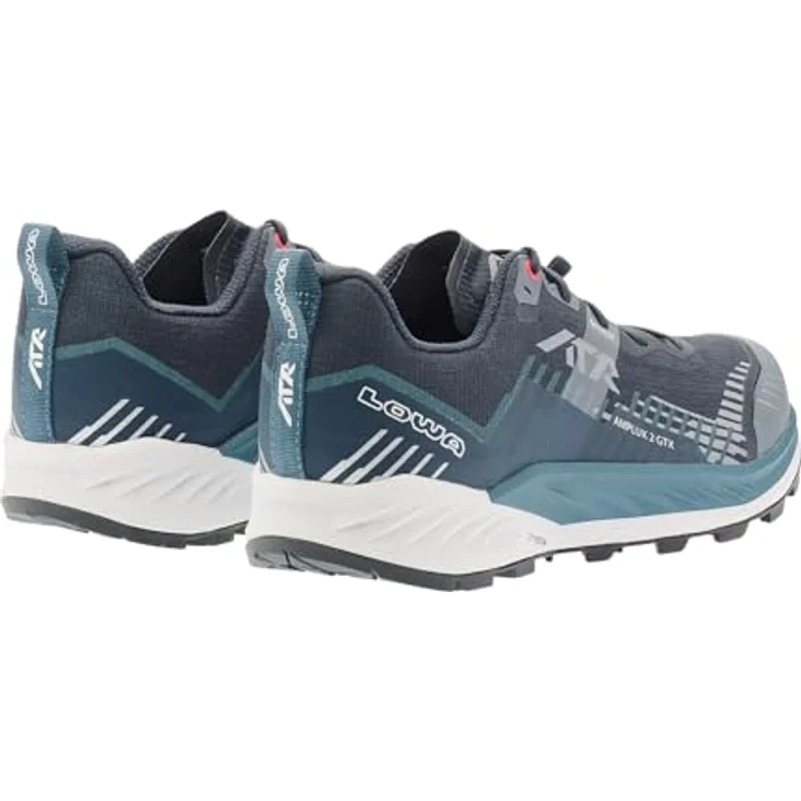 LOWA AMPLUX 2 GTX, Wanderschuhe für Herren, grau/navy, mit DYNEVA-Technologie und optimaler Dämpfung – Bild 4