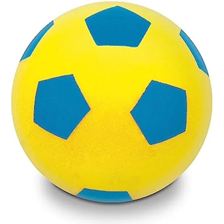 OTTO Softball Weichschaumball Fußball, Optimal für Kinder und Anfänger, Orange-Blau/Pink-Blau/Grün-Blau, 62-66 cm – Bild 4