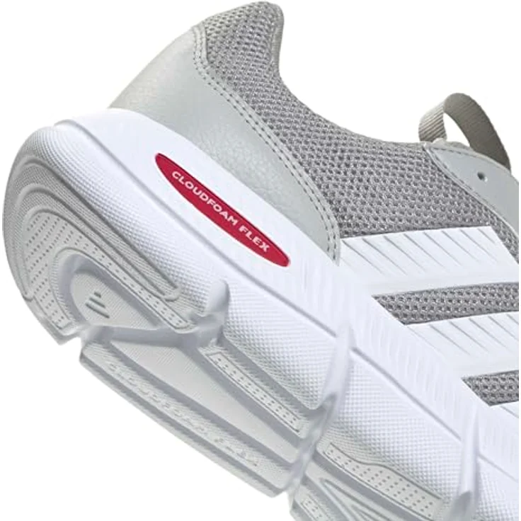 adidas Cloudfoam Flex-Laces Herren Sneaker, vielseitige Freizeitschuhe mit dämpfender Zwischensohle, zeitloses Design, Synthetik-Obermaterial – Bild 5