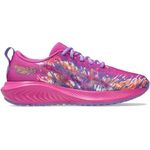 ASICS Gel-Noosa Tri 16 GS, Laufschuhe mit hoher Dämpfung und atmungsaktivem Obermaterial, Digital Sakura/Amethyst