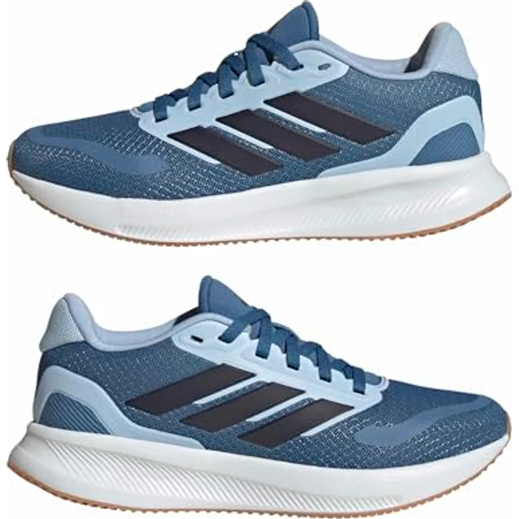 Adidas Runfalcon 5, Laufschuh mit Schnürsenkeln, schwarz – Bild 6