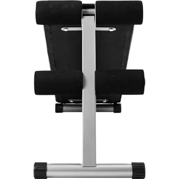 Rebel Schräge Trainingsbank REBEL ACTIVE RBA-2004 für Bauchmuskelübungen, Schwarz, mit verstellbarem Beinstützensystem und bis zu 170 kg Belastbarkeit – Bild 3