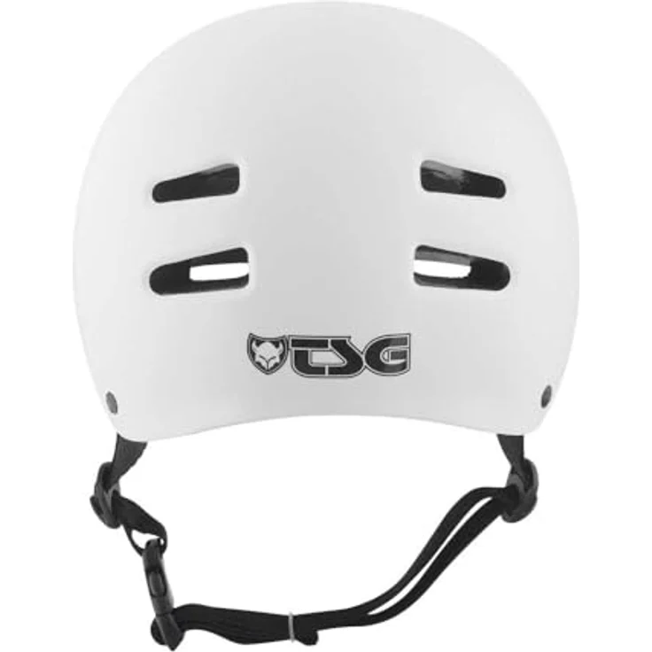 TSG Skate-/BMX-Helm, weiß gespritzt, Halbschalenhelm mit stabilem ABS-Kunststoff und „Tuned Fit System“ – Bild 2