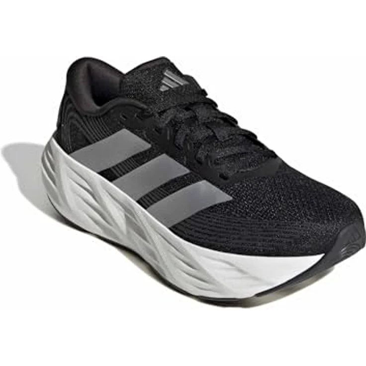 adidas Galaxy 8 W Cloudfoam Laufschuh, cblack/msilve/carbon, Größe: 8, leichte Dämpfung und atmungsaktives Obermaterial – Bild 3