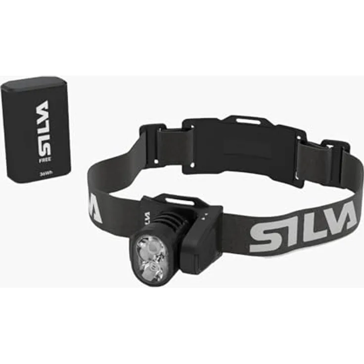 Silva Free 3000 M, Stirnlampe mit 3000 Lumen Lichtleistung, 36 Wh Akku und USB-C-Ladung, PX5 wasserdicht