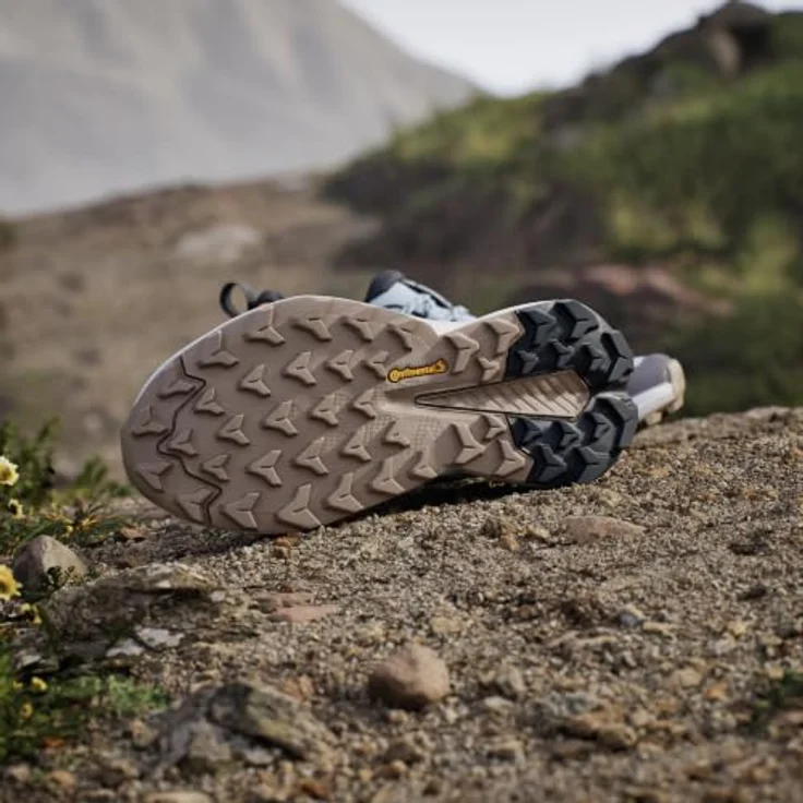 Adidas Terrex Trailmaker 2.0, Wanderschuhe für Damen mit atmungsaktivem Obermaterial und griffiger Sohle, grau-blau – Bild 8