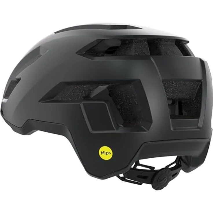 Alpina Taunus Gravel Mips Helm, Fahrradhelm mit leichtem Design, schwarz matt, für optimale Sicherheit und Belüftung – Bild 9