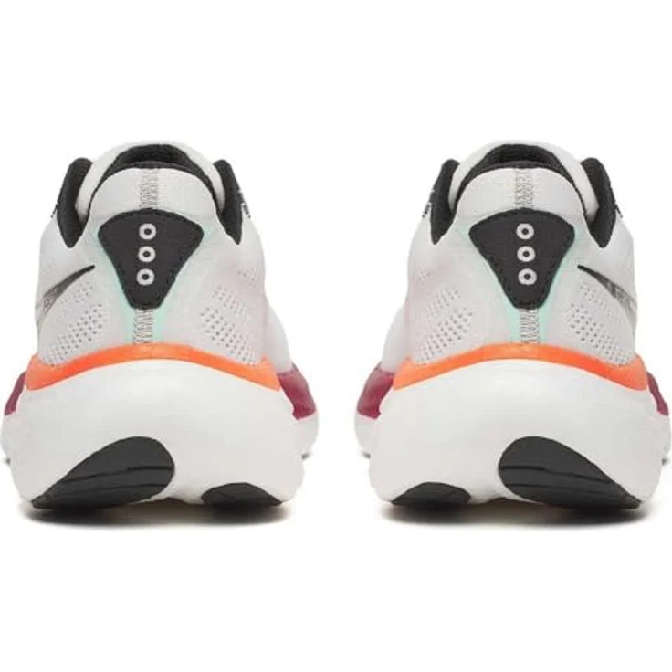 Saucony RIDE 19 Herren Laufschuhe, White/Crimson, Atmungsaktives Mesh, PWRRUN+ Zwischensohle, 8 mm Sprengung, optimal für Normalpronierer – Bild 4