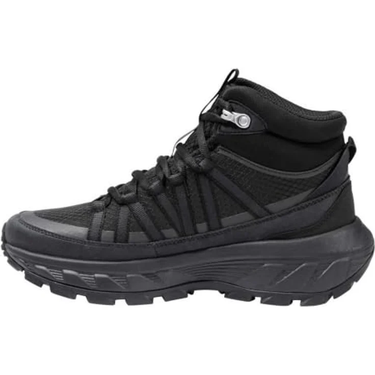 Jack Wolfskin Wild Hike Mid W, Wasserdichte Wanderstiefel mit EVA-Dämpfung und griffiger Gummiaußensohle, Schwarz – Bild 3