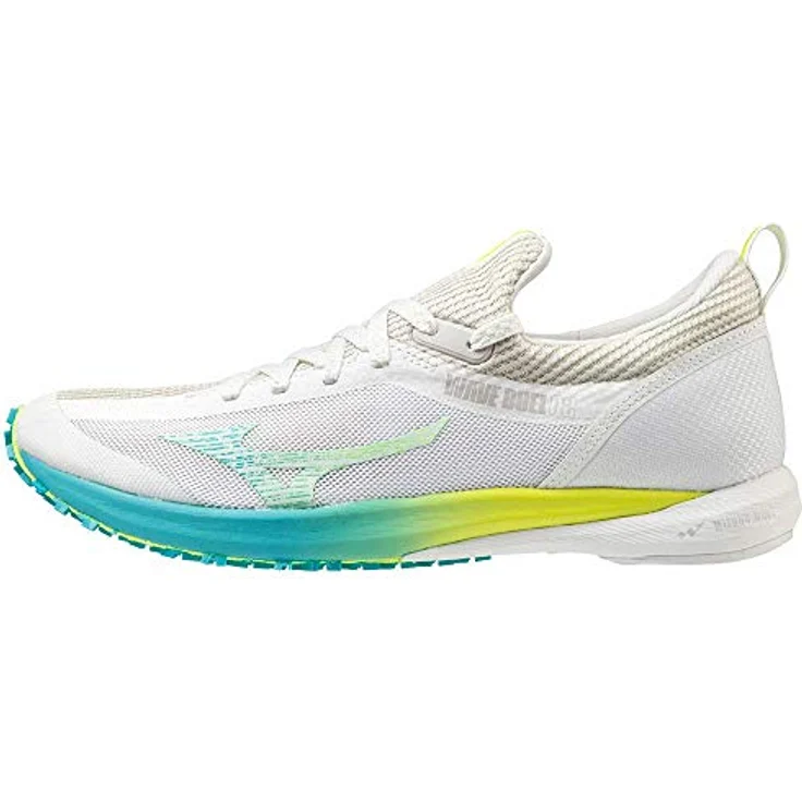 Mizuno Wave Duel 2 U1GE206042, Laufschuhe für Damen mit Textil- und Synthetik-Obermaterial, weiß – Bild 1