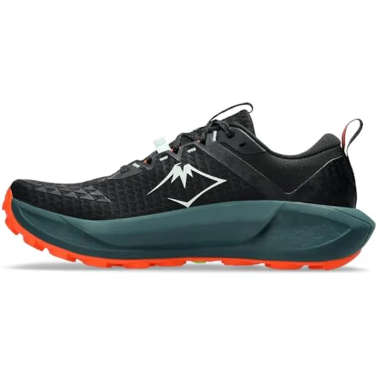 ASICS GEL-TRABUCO 13, Trailrunningschuhe mit GEL™-Technologie und stabilem Halt, Orange/Pure Aqua, Größe 46 – Bild 4