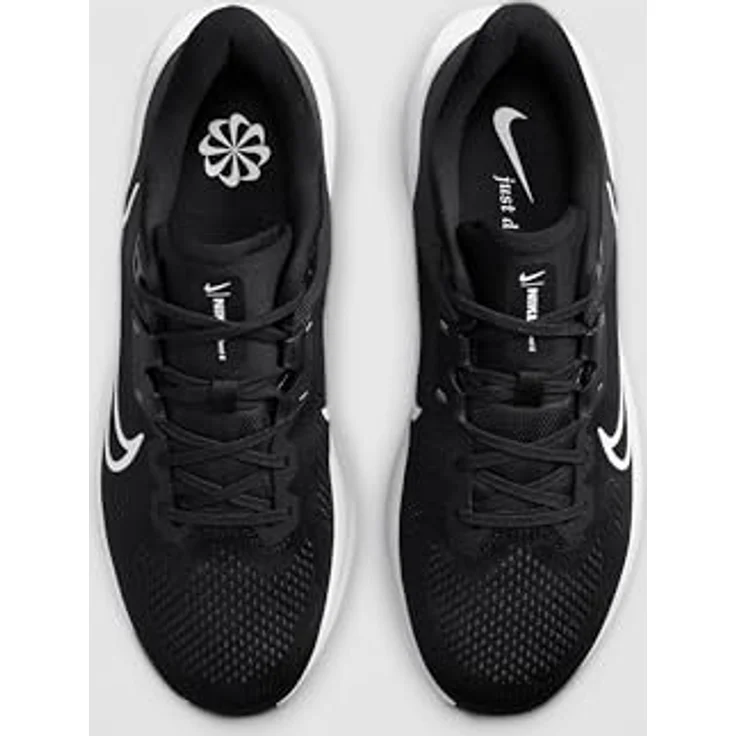 Nike Quest 6 FD6033001, Laufschuhe mit atmungsaktivem Synthetik-Obermaterial und Gummisohle für optimale Traktion, schwarz – Bild 5