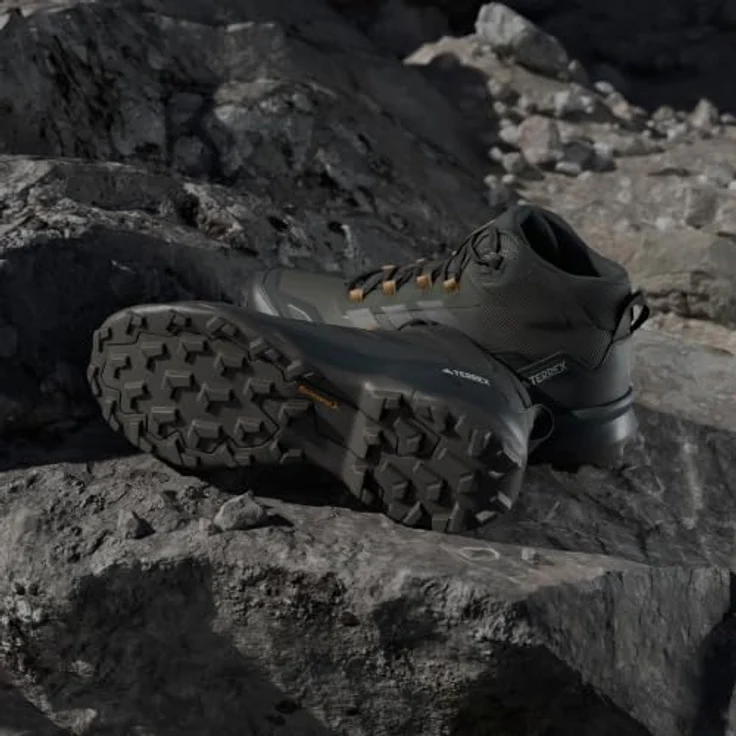 Adidas Terrex Skychaser AX5 GORE-TEX, Herren-Wanderschuhe in Grün, wasserdicht und atmungsaktiv, dämpfende OrthoLite®-Einlegesohle, hervorragender Grip – Bild 8
