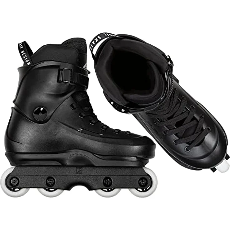 USD Inline Skates Sway 60 XXI, Schwarz, Unisex, 60mm/88A Rollen, ABEC 7 Pro Kugellager, für aggressive Stunts und Skatepark – Bild 7