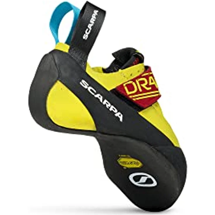 Scarpa Drago Kletterschuhe, Unisex, sensibler Kinderkletterschuh mit 3,5 mm Vibram® XS Grip 2, Gelb – Bild 3