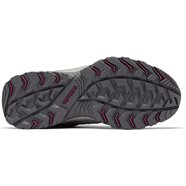 Columbia Trekkingschuh, wasserdicht mit griffiger Außensohle, Obermaterial aus Mesh und Wildleder – Bild 5