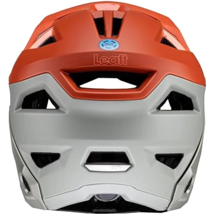 Leatt Helmet MTB Enduro 3.0, Fahrradhelm mit 360° Turbine-Technologie, Belüftungssystem und abnehmbarem Kinnbügel, White, Größe M – Bild 2