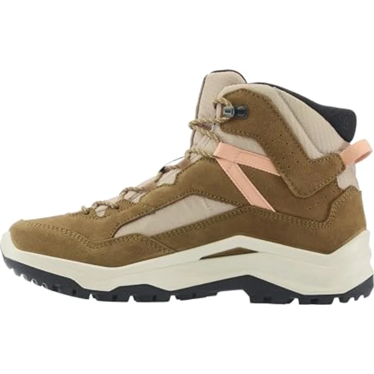 Lowa Ventierra GTX Qc Ws, Damen Hikingstiefel mit GORE-TEX-Membran, flexibler Schnürung und optimalem Grip, desert/pfirsich – Bild 2
