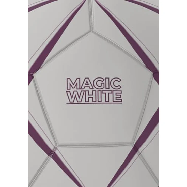 Erima Unisex Jugend Magic White Handball (7202603), Burgundy/Lavender, langlebig, Hightech-PU, extrem griffig, Soft Gel für weiches Spielgefühl – Bild 3