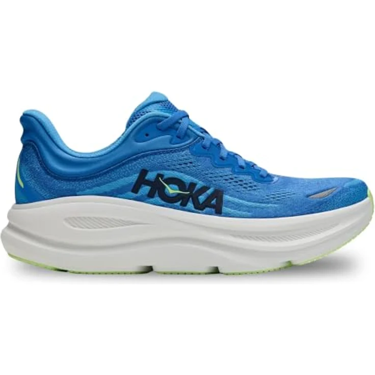 Hoka Bondi 9 Laufschuhe Herren, maximale Dämpfung und atmungsaktives Mesh-Obermaterial, blau – Bild 1