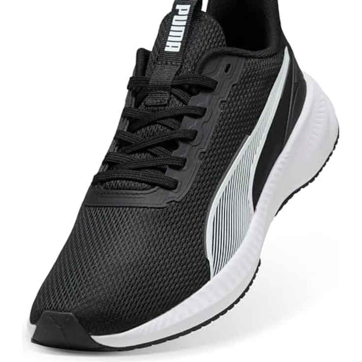 PUMA Flyer Lite 3 31079701, Laufschuhe mit SoftFoam+ Innensohle und recyceltem Obermaterial, schwarz – Bild 8