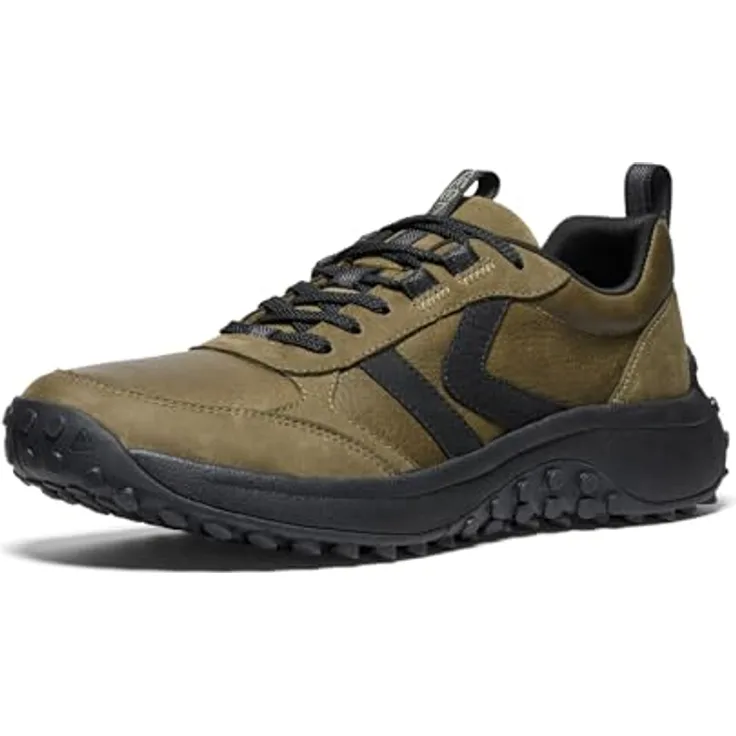 Keen KS 86 LEA, Laufschuhe mit aggressivem Trail-Profil und ganztägigem Sneaker-Komfort, dunkeloliv, Größe 43.0