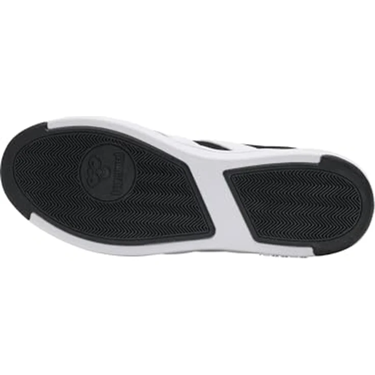 Hummel Stadil Light Canvas Sneaker, atmungsaktives Canvas-Obermaterial mit Glattlederimitat, schwarz, Größe 42 – Bild 5