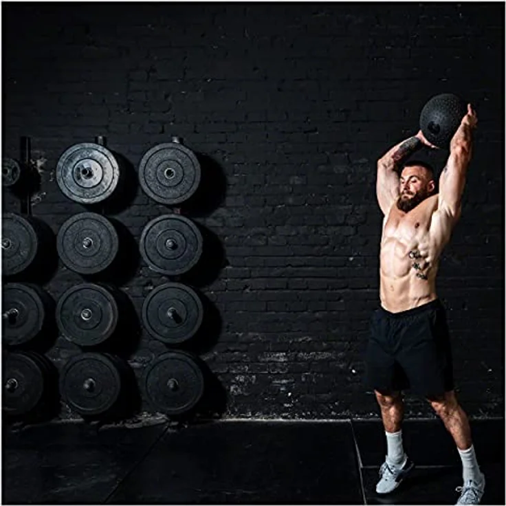 Sport-Tec Slamball ø 23 cm, 4 kg, schwarz – Bild 5