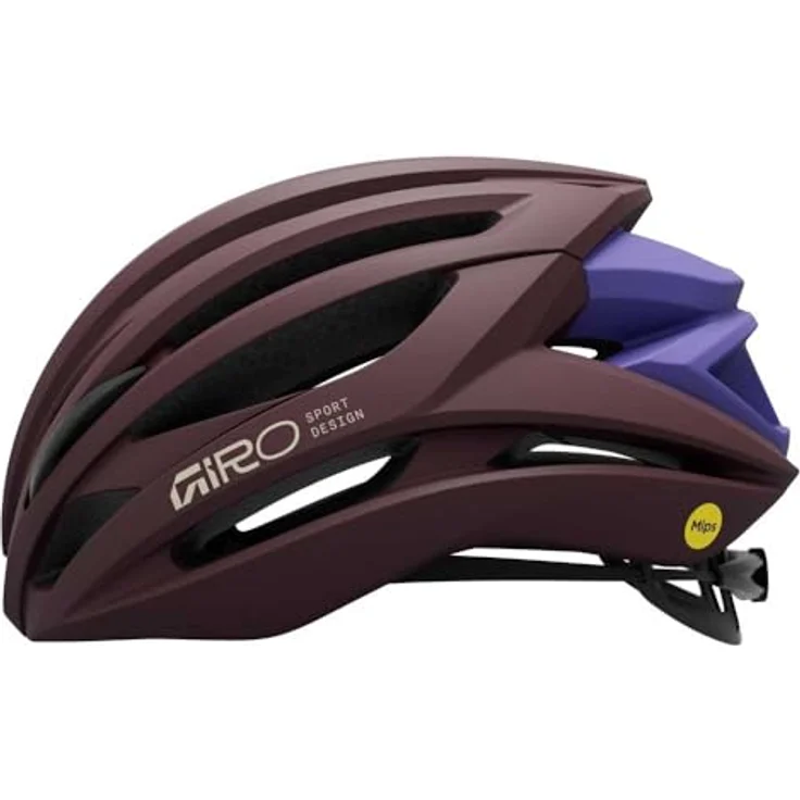 GIRO Agilis Mips 2026, Fahrradhelm für Kopfgröße M (55-59 cm), rot - dark maroon mit MIPS-Schutzsystem – Bild 2