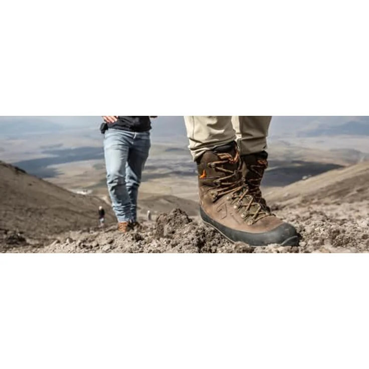 Haix Nature One GTX, Herren Wanderschuhe, robuste Jagdstiefel aus Vollleder, wasserdicht, braun, Größe 42 – Bild 7