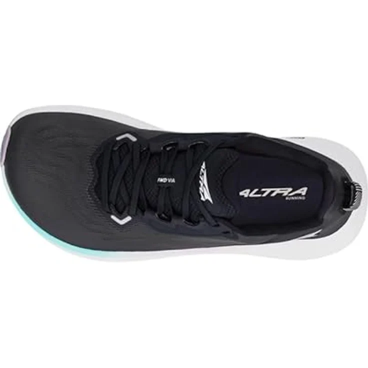 Altra FWD Via, atmungsaktiver Laufschuh für befestigte Untergründe, schwarz/lila, Größe 42 – Bild 2