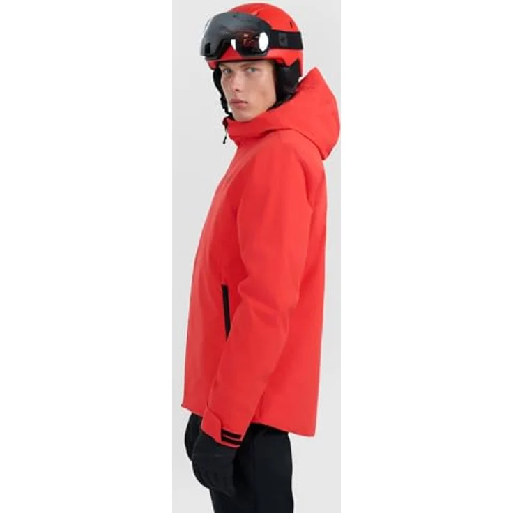 4F Skijacke K2609, Rote Herren-Skijacke Größe M – Bild 3