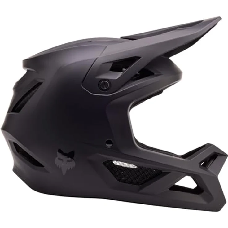Fox Racing Rampage MT BLK CE/CPSC MTB Helm – ABS-Schale mit MIPS, 360° Belüftung, verstellbares Visier, GoPro-kompatibel, Matte Black, Größe: XS – Bild 4