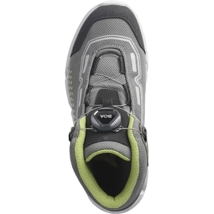 Ricosta Wanderschuhe für Kinder, Leder, grün, Größe 35, mit Gummisohle und Schnürverschluss – Bild 6