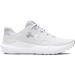 Under Armour Charged Surge 4, Laufschuhe für Damen, atmungsaktiv, Dämpfung, Weiß EU 41