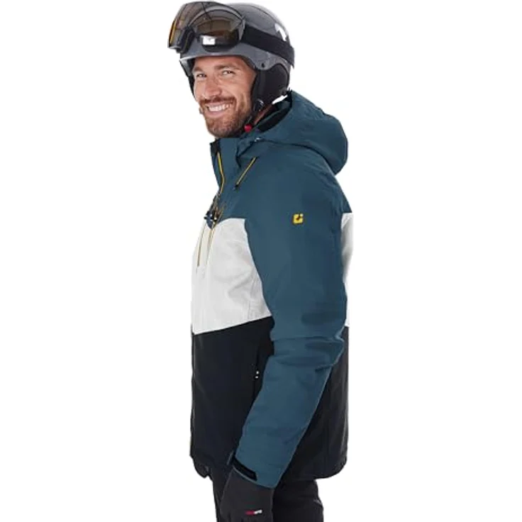 Killtec KSW 45, Skijacke in Blau, atmungsaktiv und wasserdicht mit 10.000 mm Wassersäule, Größe XXL – Bild 4