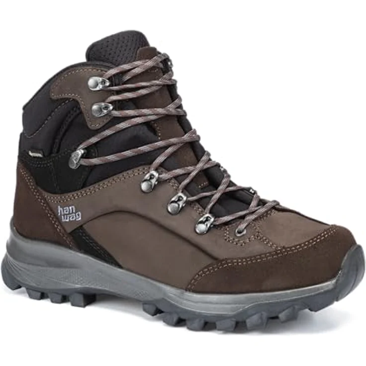 Hanwag Alta Bunion II Lady GTX, Trekking-Wanderschuhe für Damen mit GORE-TEX-Membran, ergonomischem Bunion-Leisten und Vibram Sohle, braun, Größe 40 – Bild 1